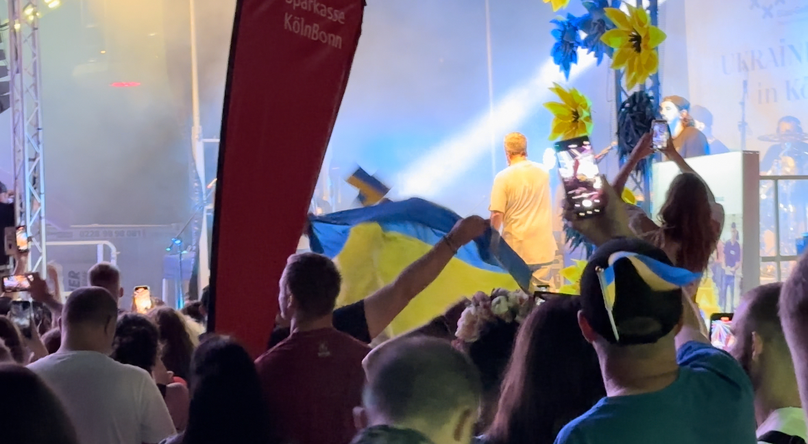 Zweiter Ukrainetag – ohne russischem Autokorso