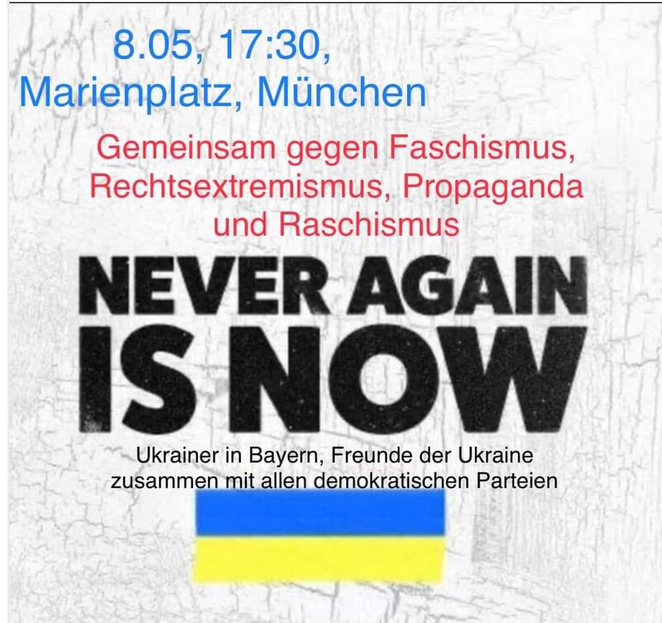 München: „Nie wieder ist jetzt“