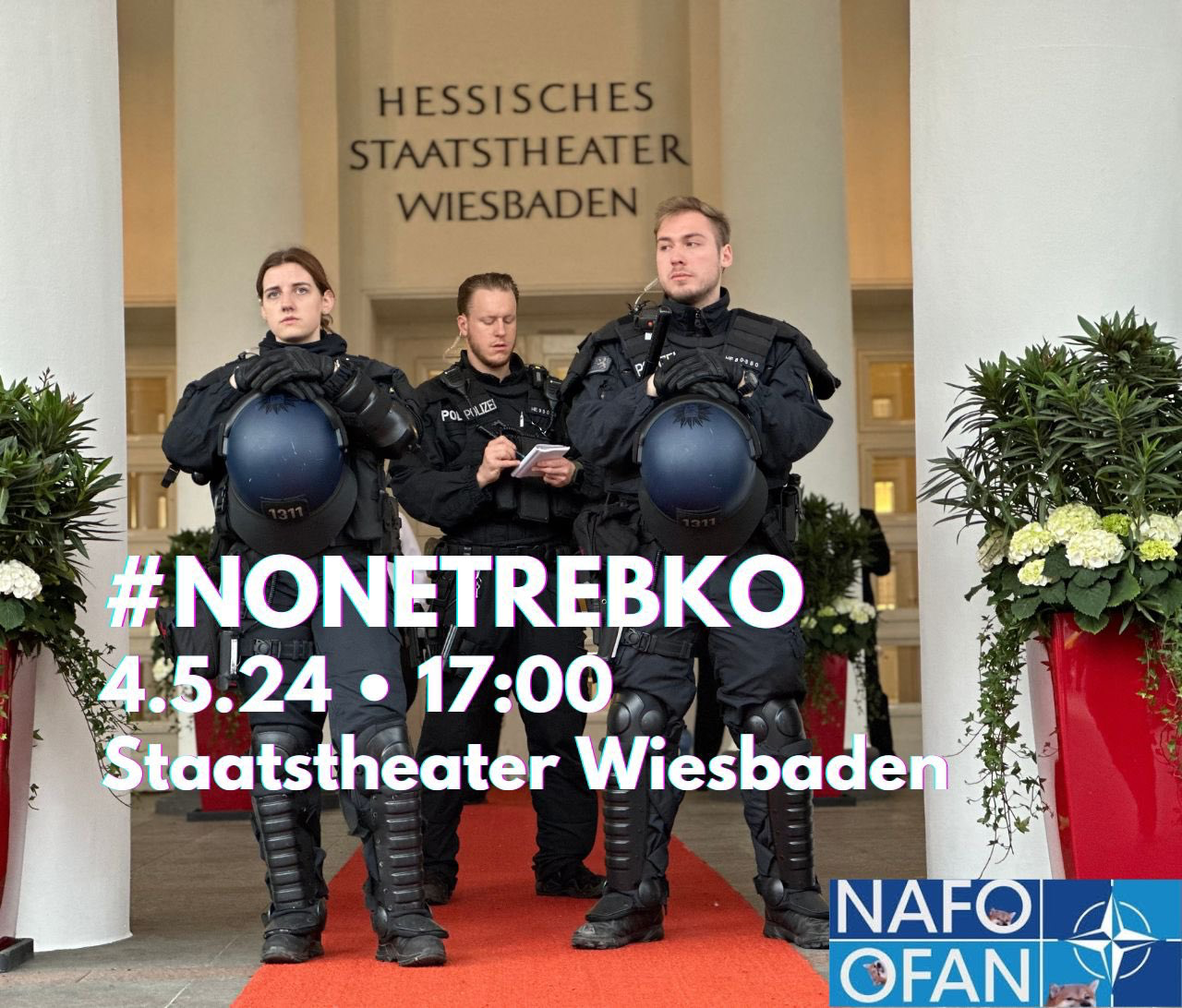 Wiesbaden: #NoNetrebko